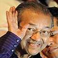 Mahathir admitted to hospital in Melbourne